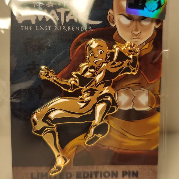 Avatar The Last Airbender Avatar Aang Limited Edition Enamel Pin Official Badge - Picture 1 of 3